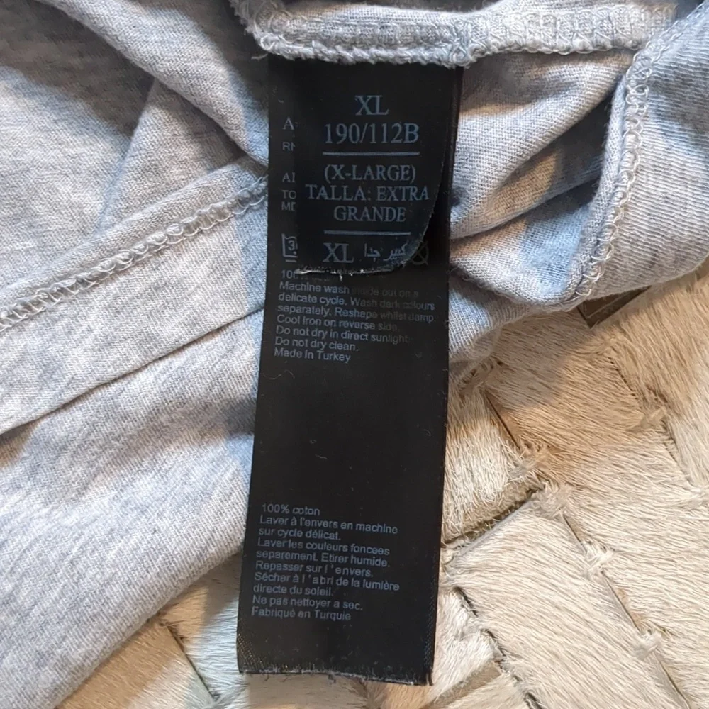 All Saints 100% Cotton Gray Short Sleeve T-shirt - Picture 5 of 6
